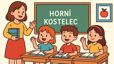 Organizace 1. týdne školního roku 2025/26 Horní Kostelec.